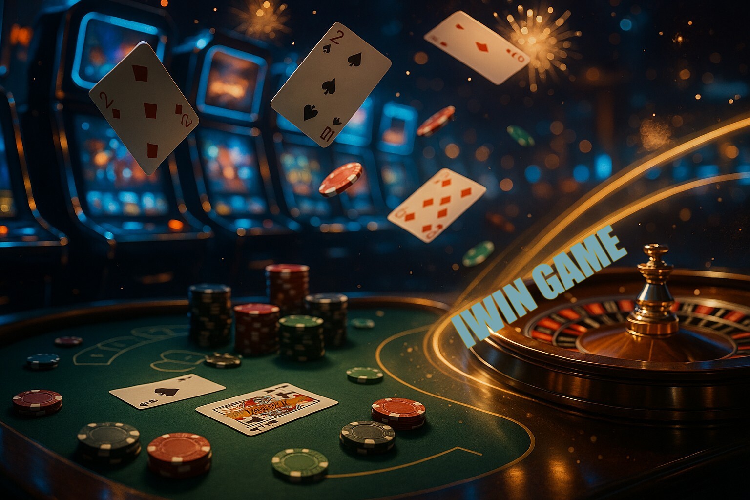 Jogos emocionantes no IWIN GAME